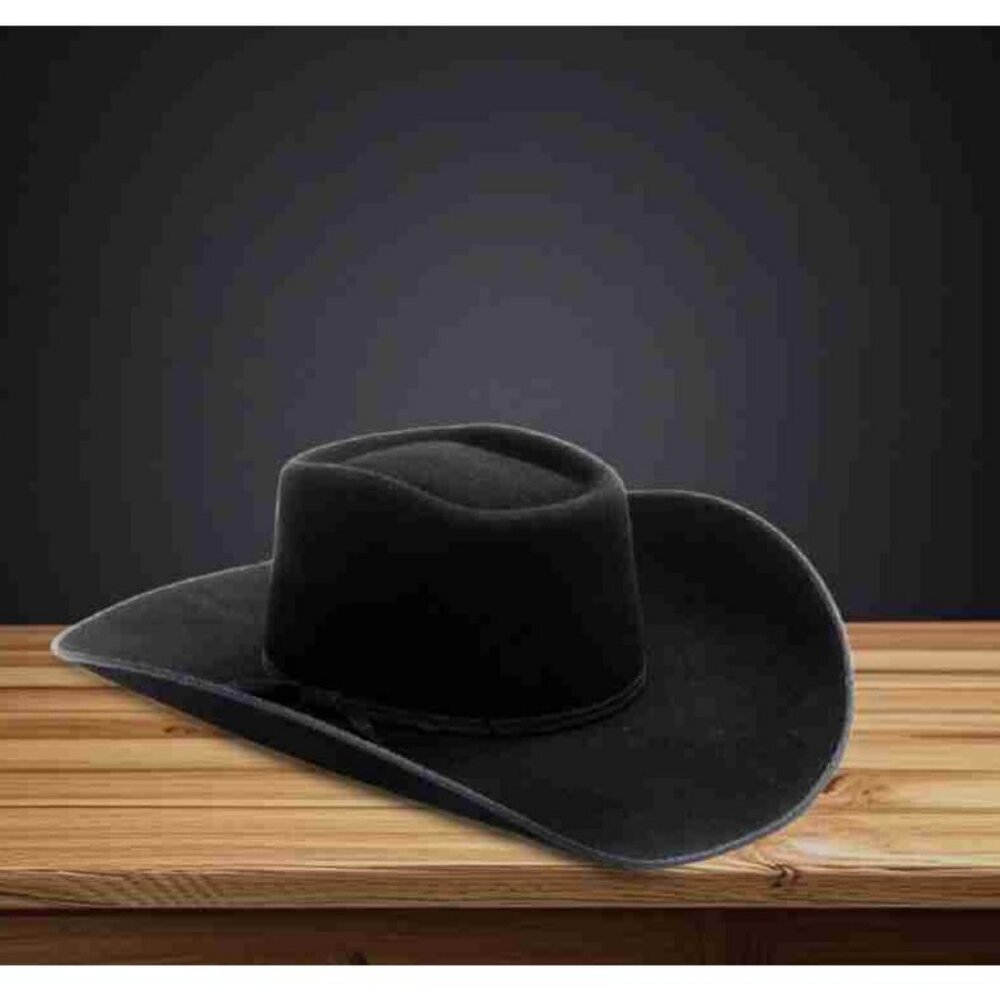 Mens 6X Western Elegance Black Hat